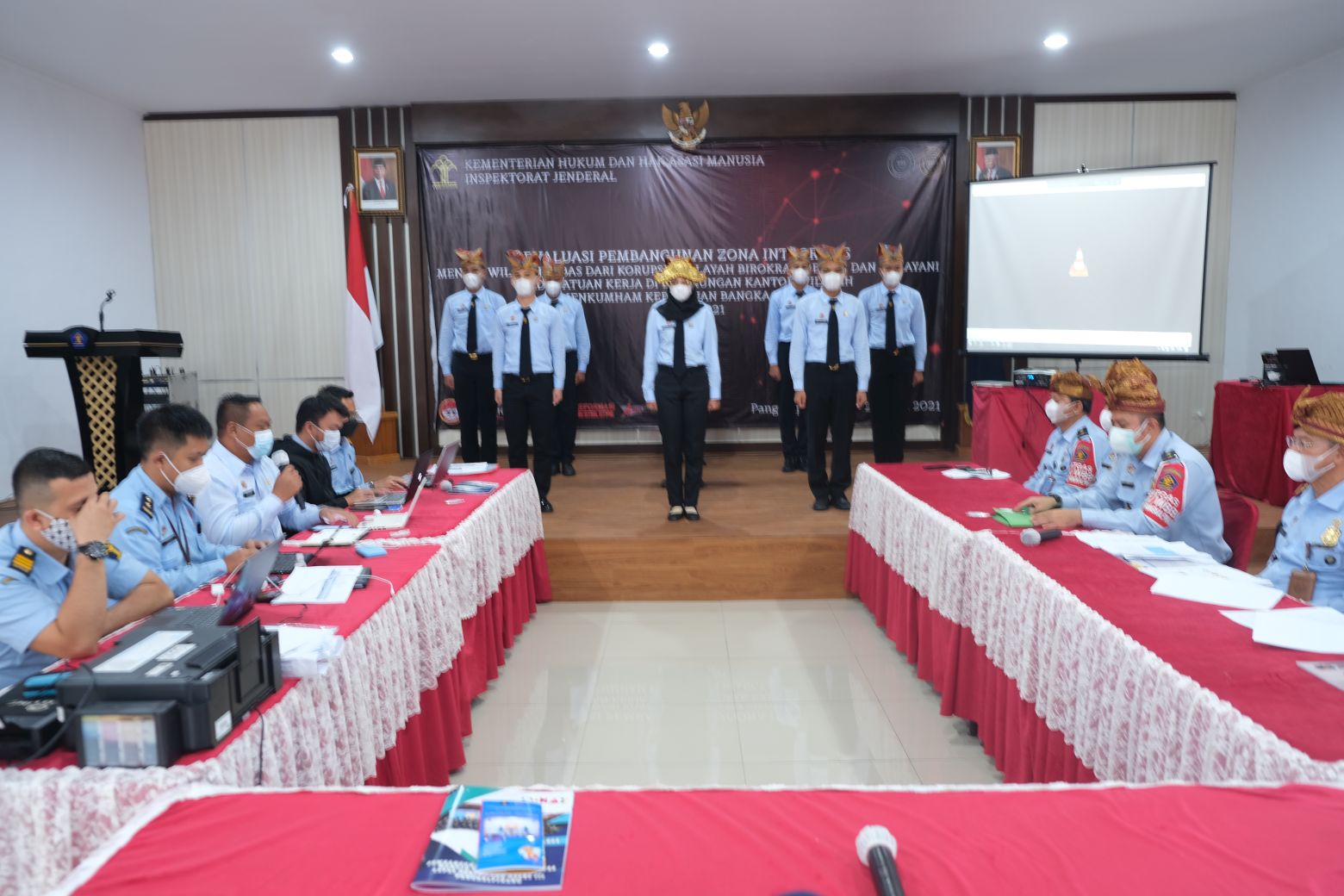 evaluasi wbk kanim pkp oleh tpi 1