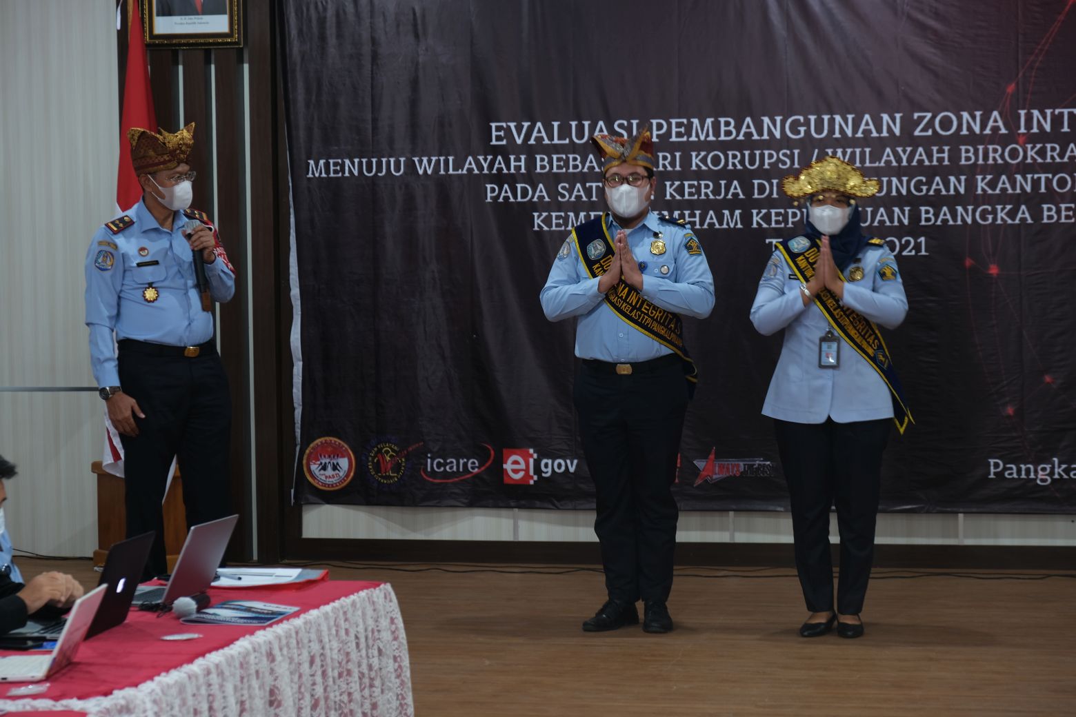 evaluasi wbk kanim pkp oleh tpi 1