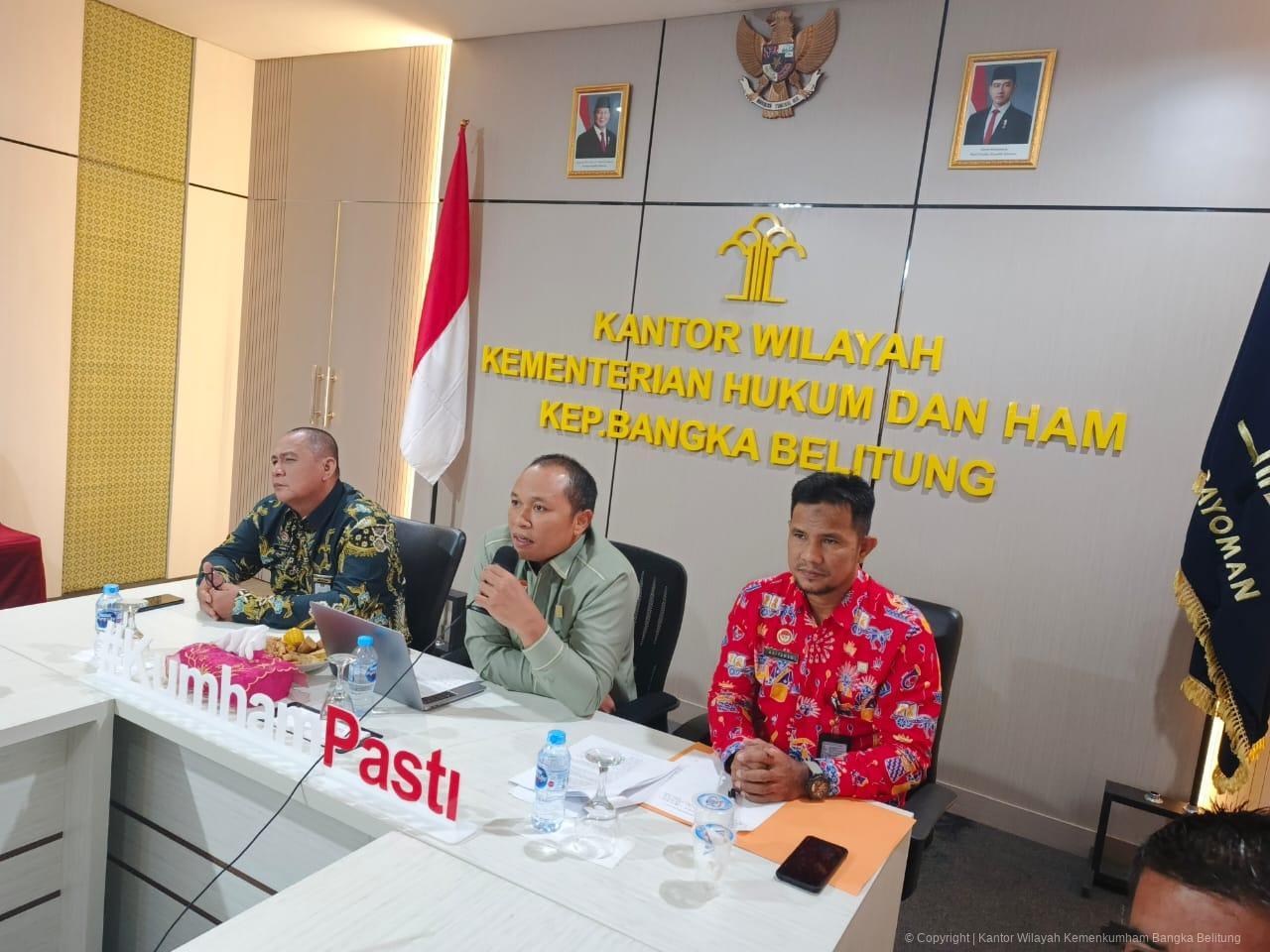 Rakor Penilaian Desa Sadar Hukum 1