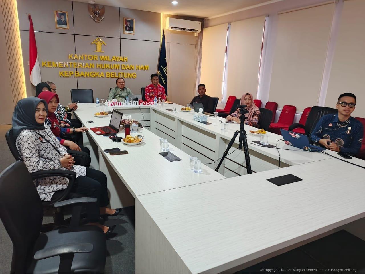 Rakor Penilaian Desa Sadar Hukum 2