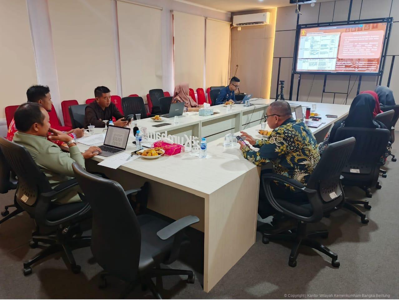 Rakor Penilaian Desa Sadar Hukum 3