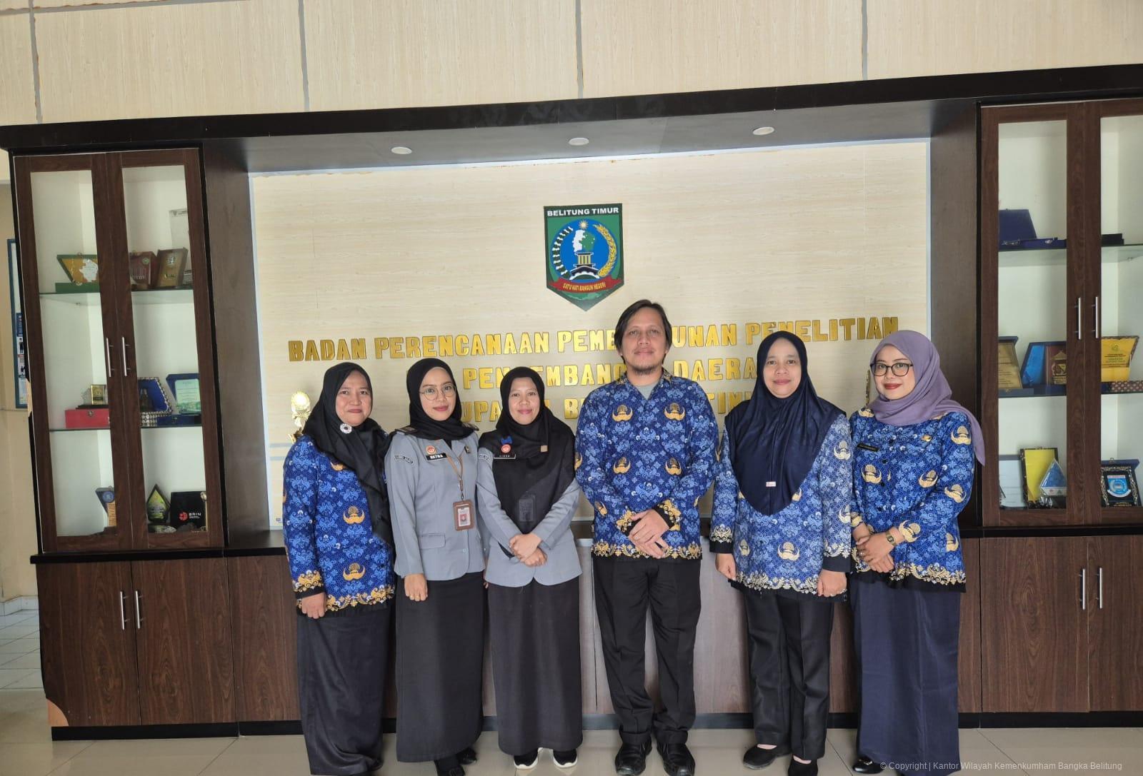 Lindungi Produk Lokal menuju Pasar Global, Kanwil Kemenkum Babel lakukan Inventarisasi Pemetaan Produk Unggulan Daerah dan KIK di Kabupaten Belitung Timur