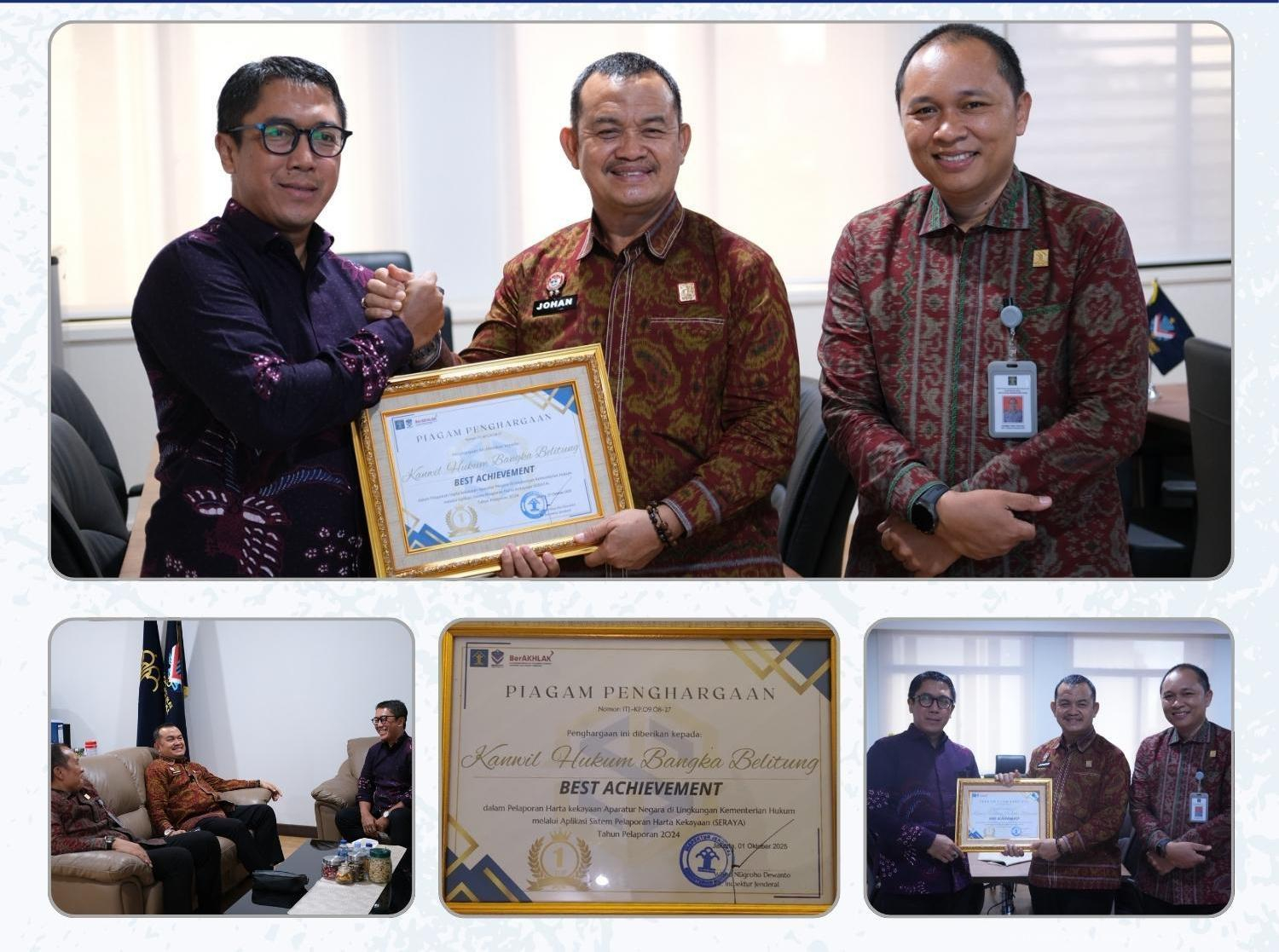 LAPORAN ATENSI KANWIL KEMENKUM BABEL 6