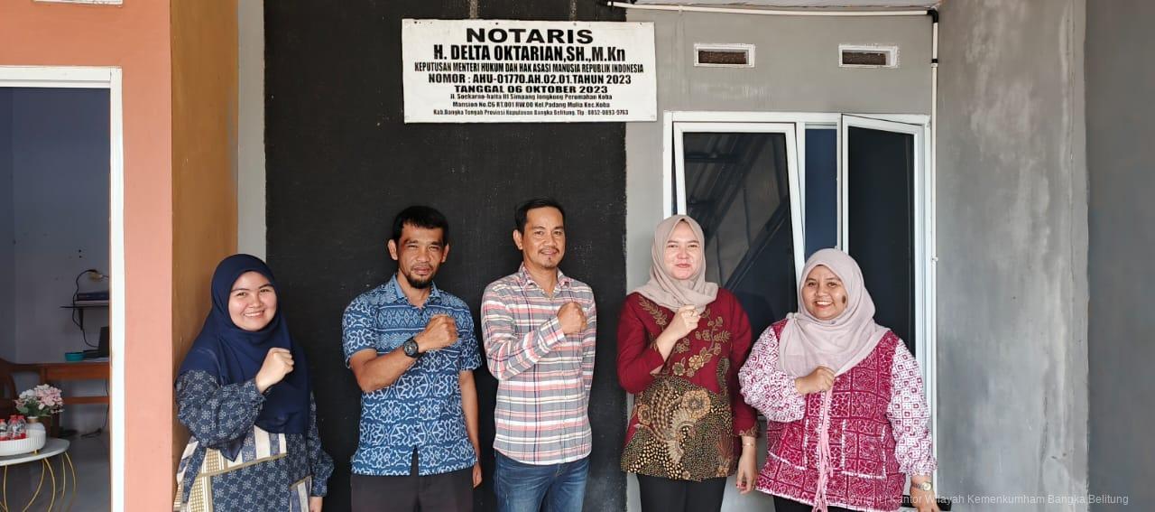 Kanwil Kemenkum Babel Tekankan Penguatan Pengawasan Penerapan Prinsip Mengenali Pengguna Jasa oleh Notaris