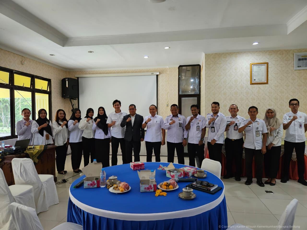 Kanwil Kemenkum Babel Dorong Penguatan Pembentukan Produk Hukum Daerah dan Optimalisasi Pengelolaan JDIH Bangka Tengah