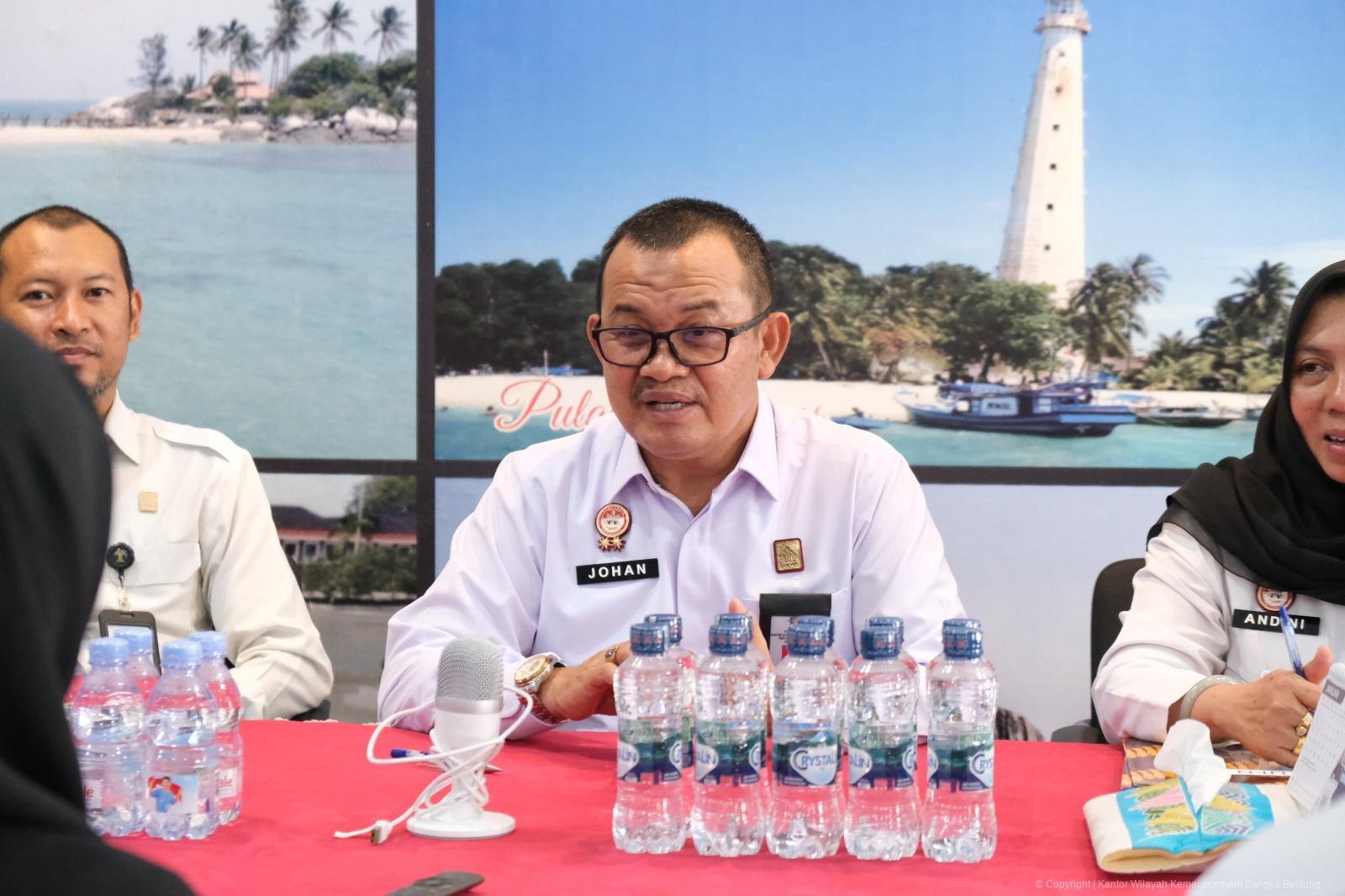 Kanwil Kemenkum Babel Berikan Pengarahan kepada Peserta MagangHub Kemnaker Batch III