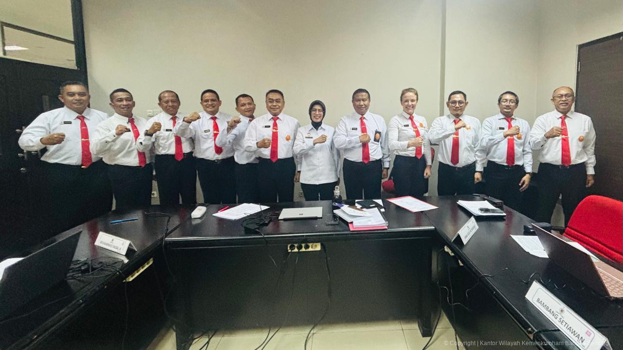 Bangun Wawasan Kebangsaan dan Kepemimpinan, Kemenkum Babel Berpartisipasi dalam P4N Lemhannas RI