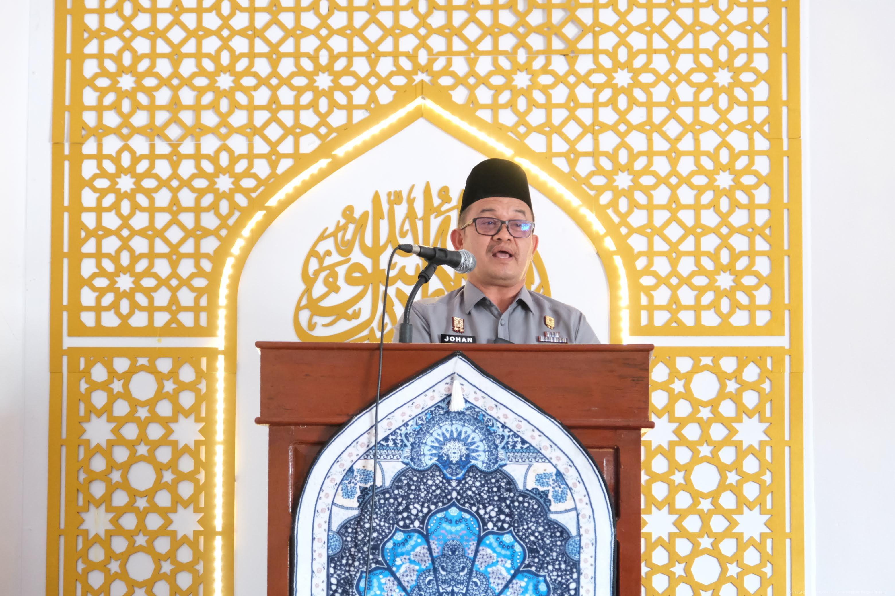 Dalam Momentum Ramadhan, Kakanwil Kemenkum Babel Sampaikan Tausiyah dalam Kajian Ramadhan