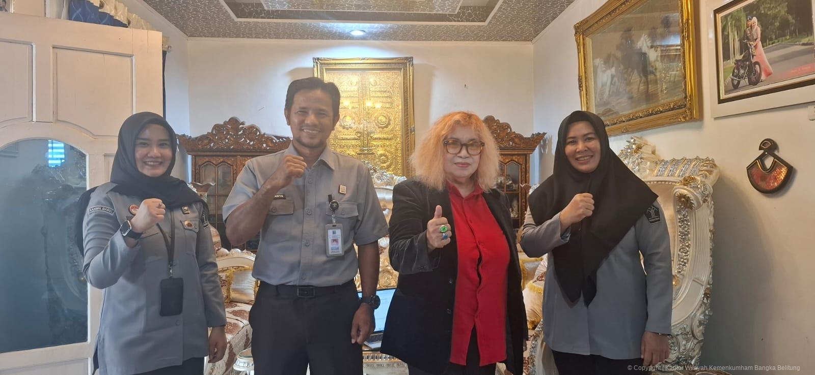 Kanwil Kemenkum Babel Perkuat Pelaporan Posbankum Desa/Kelurahan, Gandeng LBH PDKP dan LBH HAM Pancasila untuk Optimalisasi Akses Keadilan