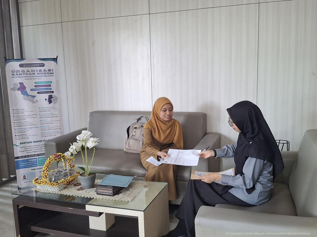 Mediasi dan Konsultasi Peraturan Daerah Kabupaten Bangka Tengah di Kantor Wilayah Kementerian Hukum Kepulauan Bangka Belitung